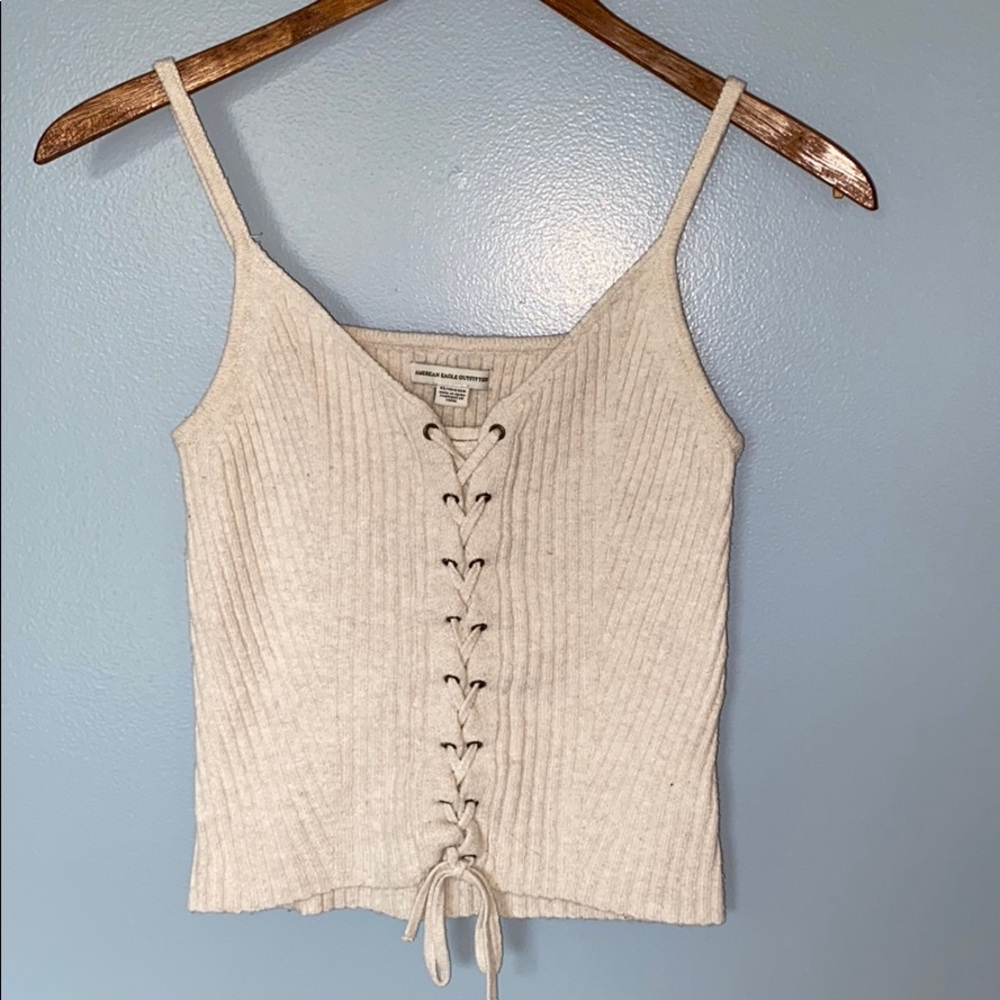 Knit American Eagle tank top